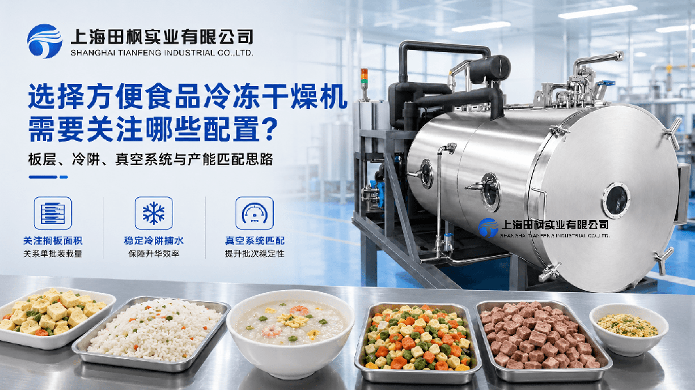 选择方便食品冷冻干燥机需要关注哪些配置？