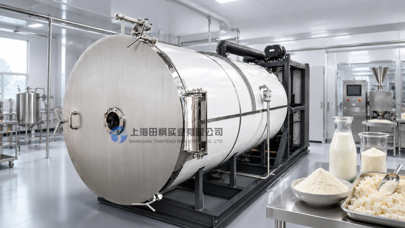 羊奶冻干粉加工与乳制品冷冻干燥机方案