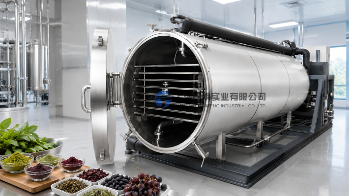 植物多酚冻干粉生产中的冷冻干燥机应用方案